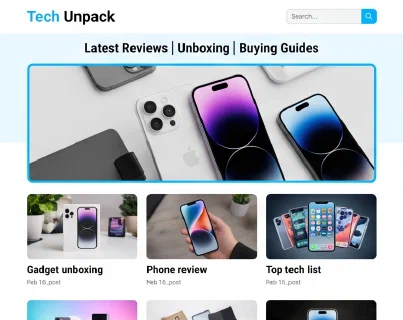 TechUnpack.com concept 1